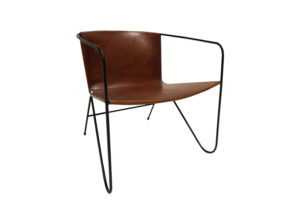 Tan Leather Armchair