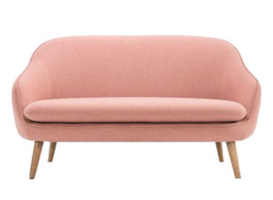 Dusty Pink Couch