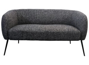 Charcoal Boucle 2 Seater Couch