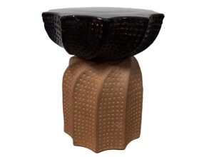 Brown Twist Side Table