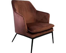 Rust High-back Armchair