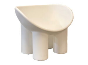 White Pom Pom Chair